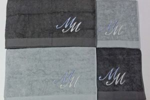 Kado Bruiloft Handdoeken met monogram